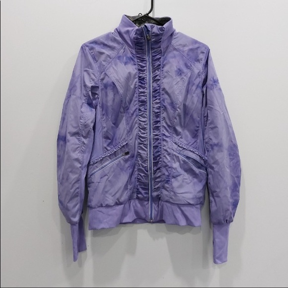 LULULEMON Run: Get Up and Go purple women’s jacket - Picture 2 of 6